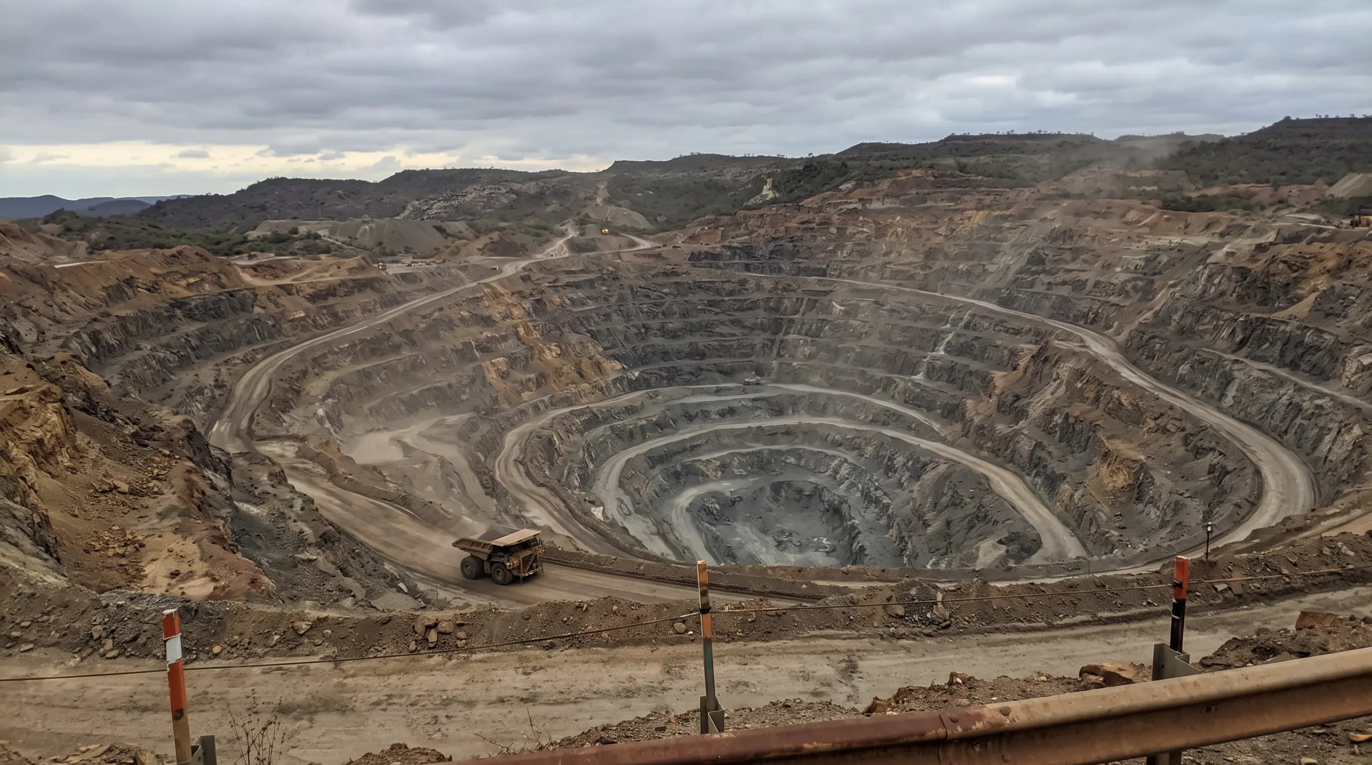 Open-pit mine